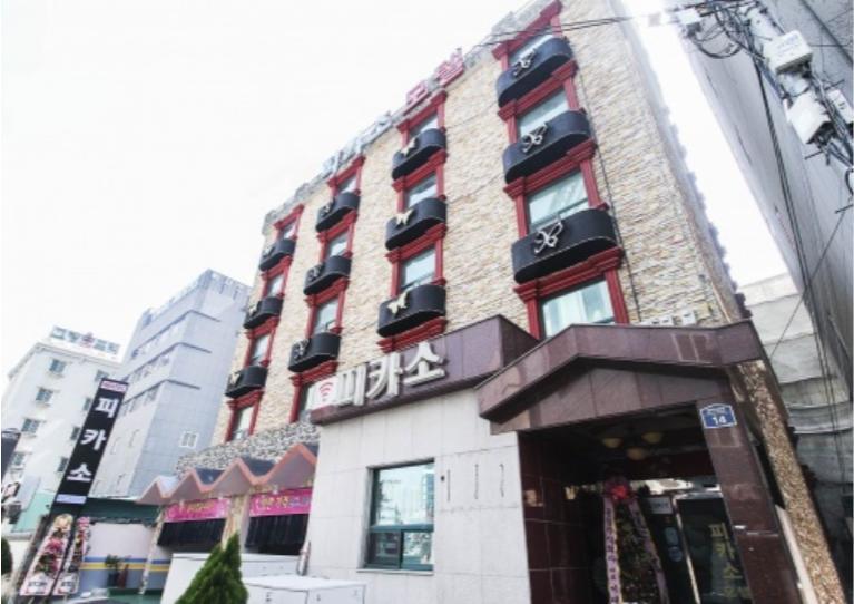 Picasso Motel Haeundae Busan Exterior foto